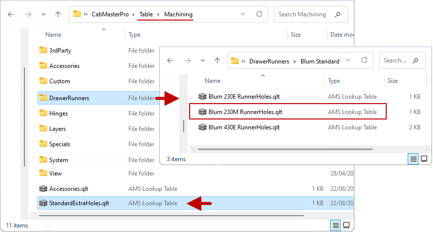 Drawer Runner Editor