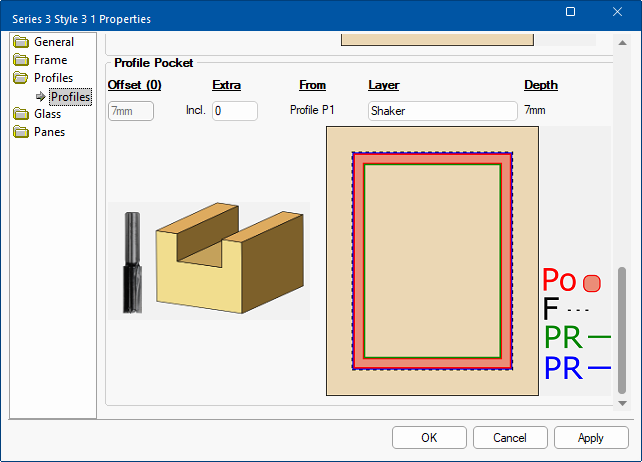 Pocket Offsets in DoorMaster LT