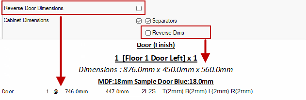 Click to view cabinet settings and comparisons