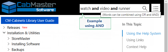 Click to view Search Result comparisons