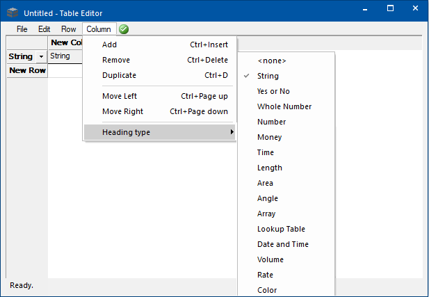 Table QLT Editor