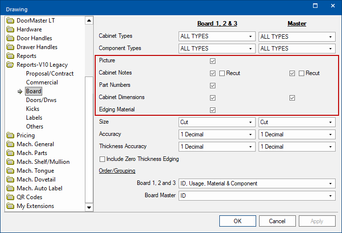 Reports-V10 Legacy